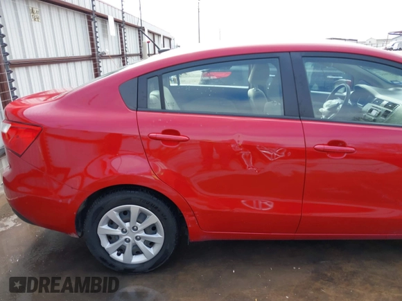 2013 Kia Rio LX with VIN KNADM4A31D6310504, listed as a IAAI auction lot 41579952 with 55,757 mi miles and . Bid and sale history available at DreamBid. Image 20.