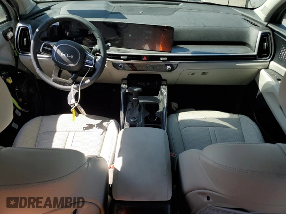 2024 Kia Sorento S with VIN 5XYRLDJC0RG270884, listed as a Copart auction lot 60683585 with 25,749 mi miles and Salvage title. Bid and sale history available at DreamBid. Image 8.