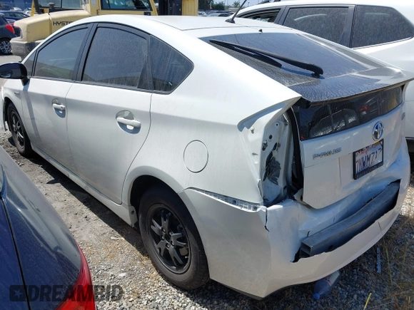 2015 Toyota Prius Four with VIN JTDKN3DU8F1993386, listed as a IAAI auction lot 42333733 with 168,754 mi miles and . Bid and sale history available at DreamBid. Image 3.