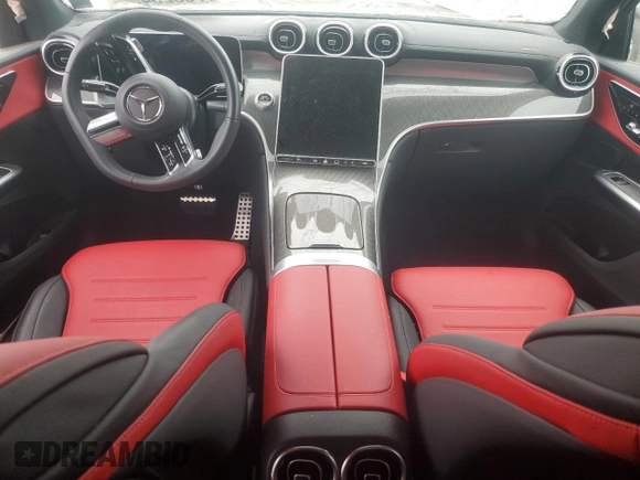 2024 Mercedes-Benz GLC with VIN W1NKJ4HB9RF167074, listed as a Copart auction lot 76525484 with 4,785 mi miles and Salvage Title. Bid and sale history available at carsss.com. Image 8.