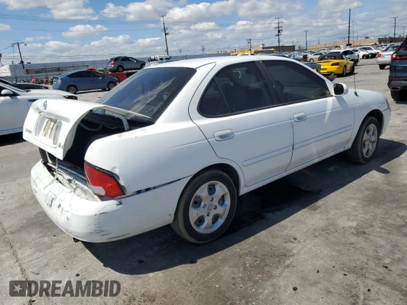 2003 Nissan Sentra XE with VIN 3N1CB51D53L797331, listed as a Copart auction lot 51017035 with 127,530 mi miles and Salvage Title. Bid and sale history available at DreamBid. Image 3.