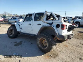 2018 Jeep Wrangler Unlimited Rubicon with VIN 1C4HJXFG5JW234971, listed as a Copart auction lot 45925305 with 86,667 mi miles and Salvage title. Bid and sale history available at DreamBid. Image 2.