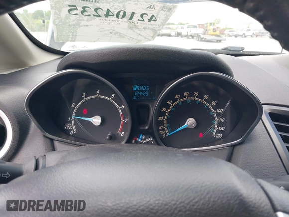 2016 Ford Fiesta SE with VIN 3FADP4EJ2GM150453, listed as a IAAI auction lot 42104235 with 124,423 mi miles and . Bid and sale history available at carsss.com. Image 7.