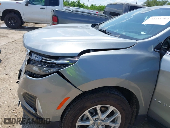 2024 Chevrolet Equinox LT with VIN 3GNAXUEG3RL228692, listed as a IAAI auction lot 42233704 with 45,774 mi miles and . Bid and sale history available at DreamBid. Image 19.