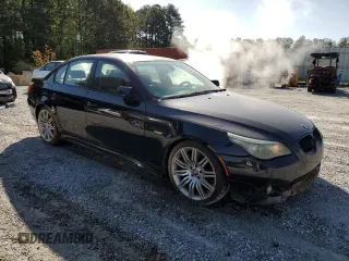 2009 BMW 5 Series 550i with VIN WBANW53559CT55439, listed as a Copart auction lot 52215715 with 135,715 mi miles and Clean Title. Bid and sale history available at carsss.com. Image 4.