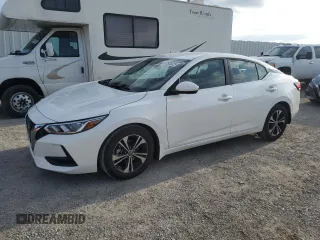 2021 Nissan Sentra SV z VIN 3N1AB8CV5MY327626, wystawiony jako Copart lot #52805325 z przebiegiem 30 260 mil mil oraz Szkoda całkowita • Salvage title. Historia ofert i sprzedaży dostępna na DreamBid. Obrazek 1.