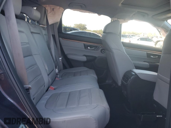 2018 Honda CR-V Touring with VIN 2HKRW1H94JH507406, listed as a Copart auction lot 86980214 with 76,527 mi miles and Salvage Title. Bid and sale history available at DreamBid. Image 12.