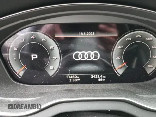 2022 Audi SQ5 Premium Plus with VIN WA1B4AFY6N2029833, listed as a Copart auction lot 52646383 with 11,460 mi miles. Bid and sale history available at carsss.com. Image 9.