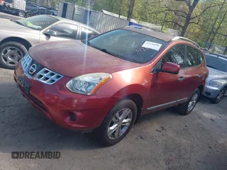 2013 Nissan Rogue S with VIN JN8AS5MT8DW512547, listed as a IAAI auction lot 41970436 with 138,087 mi miles. Bid and sale history available at carsss.com. Image 2.