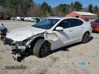 2016 Acura TLX V6 with VIN 19UUB2F32GA000953, listed as a Copart auction lot 49236665 with 0 mi miles and Salvage Title. Bid and sale history available at carsss.com. Image 1.