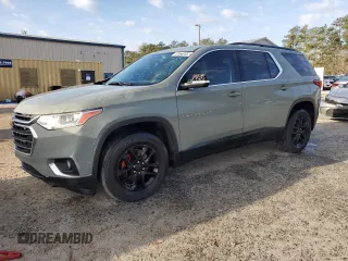 2019 Chevrolet Traverse LT Cloth with VIN 1GNERGKW7KJ275083, listed as a Copart auction lot 49721015 with 119,250 mi miles and Non Repairable. Bid and sale history available at carsss.com. Image 1.