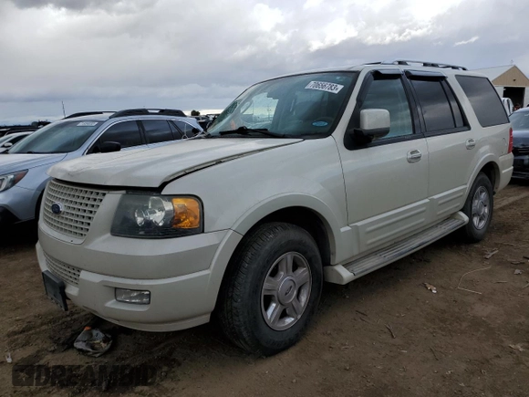 2006 Ford Expedition Limited with VIN 1FMFU19536LA84787, listed as a Copart auction lot 41453875 with 0 mi miles and Non Repairable. Bid and sale history available at carsss.com. Image 1.