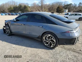 2024 Hyundai Ioniq 6 SEL z VIN KMHM34AC9RA077087, wystawiony jako Copart lot #45884475 z przebiegiem 614 mil mil oraz Szkoda całkowita • Salvage title. Historia ofert i sprzedaży dostępna na DreamBid. Obrazek 2.