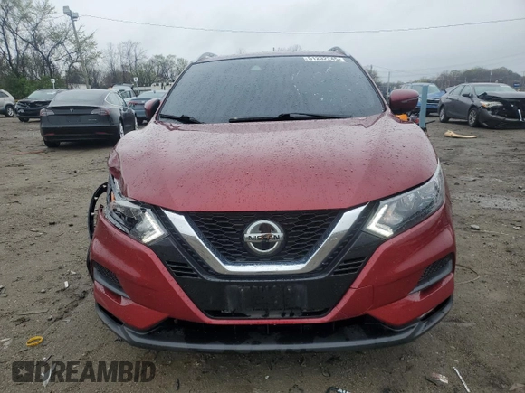 2022 Nissan Rogue Sport SV with VIN JN1BJ1BW1NW472339, listed as a Copart auction lot 51232245 with 52,579 mi miles and Salvage Title. Bid and sale history available at carsss.com. Image 5.