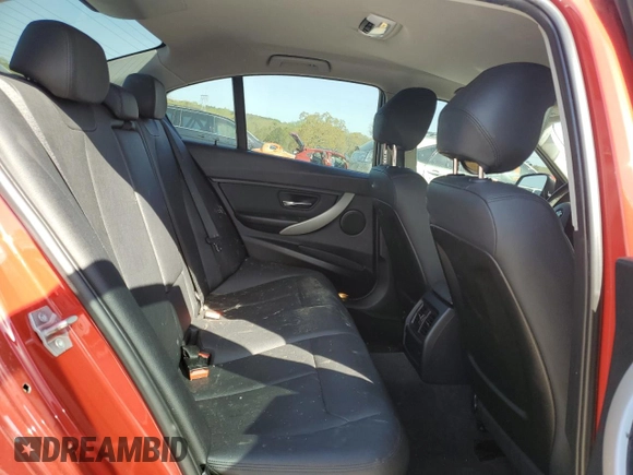 2015 BMW 3 Series 320i with VIN WBA3B1G57FNT03896, listed as a Copart auction lot 50959635 with 97,273 mi miles and Salvage Title. Bid and sale history available at carsss.com. Image 10.