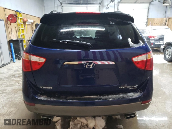2007 Hyundai Veracruz GLS with VIN KM8NU73C47U012742, listed as a Copart auction lot 41645385 with 98,476 mi miles and Clean Title. Bid and sale history available at DreamBid. Image 6.