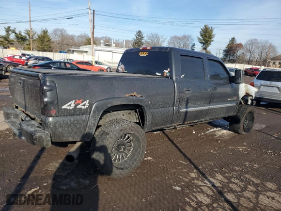 2005 GMC Sierra 2500HD SLT z VIN 1GTHK23265F906597, wystawiony jako Copart lot #86837064 z przebiegiem Nie podano mil oraz Szkoda całkowita • Salvage title. Historia ofert i sprzedaży dostępna na DreamBid. Obrazek 3.