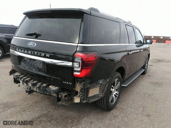 2023 Ford Expedition Max Limited with VIN 1FMJK2A85PEA06481, listed as a IAAI auction lot 41826133 with 64,049 mi miles. Bid and sale history available at carsss.com. Image 4.