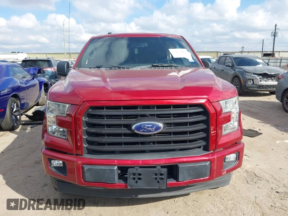 2017 Ford F-150 XL with VIN 1FTEW1CG7HKC22876, listed as a IAAI auction lot 41477067 with 128,045 mi miles and . Bid and sale history available at DreamBid. Image 12.