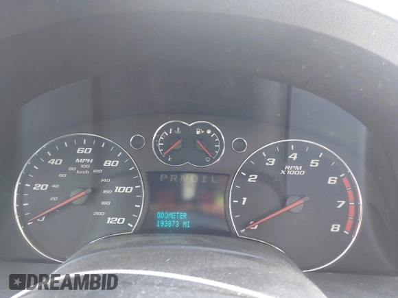 2007 Chevrolet Equinox LT with VIN 2CNDL73F176089463, listed as a IAAI auction lot 41782434 with 193,873 mi miles. Bid and sale history available at carsss.com. Image 7.