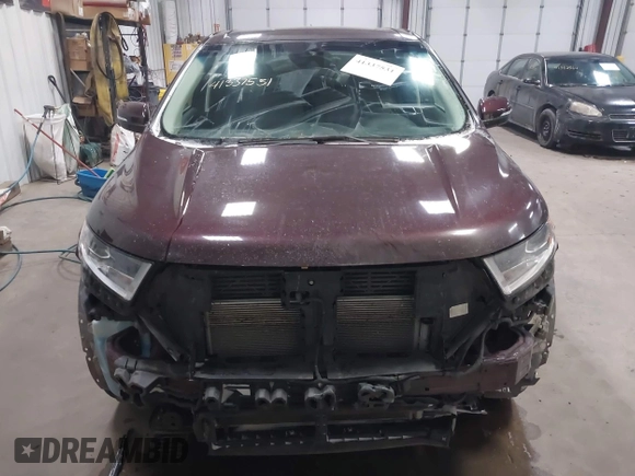 2018 Ford Edge SEL with VIN 2FMPK4J85JBC31198, listed as a IAAI auction lot 41337531 with 101,846 mi miles. Bid and sale history available at carsss.com. Image 13.
