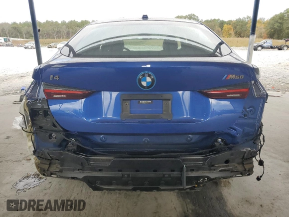 2023 BMW i4 M50 z VIN WBY33AW00PFP23418, wystawiony jako Copart lot #79086904 z przebiegiem 14 293 mil mil oraz Szkoda całkowita • Salvage title. Historia ofert i sprzedaży dostępna na DreamBid. Obrazek 6.