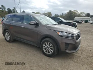 2019 Kia Sorento LX with VIN 5XYPG4A31KG572525, listed as a Copart auction lot 49711215 with 93,542 mi miles and Salvage Title. Bid and sale history available at DreamBid. Image 4.