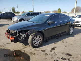 2012 Mazda 6 i Sport with VIN 1YVHZ8BH8C5M07365, listed as a Copart auction lot 51409695 with 199,105 mi miles and Salvage Title. Bid and sale history available at carsss.com. Image 1.