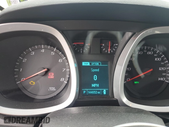 2017 Chevrolet Equinox LT with VIN 2GNFLFEK3H6185475, listed as a Copart auction lot 55742735 with 144,652 mi miles and Clean Title. Bid and sale history available at DreamBid. Image 9.