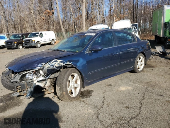 2006 Nissan Altima 3.5 SE with VIN 1N4BL11D66N422041, listed as a Copart auction lot 82840474 with 153,010 mi miles and Salvage Title. Bid and sale history available at carsss.com. Image 1.