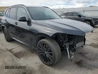 2021 BMW X5 xDrive40i with VIN 5UXCR6C05M9E56869, listed as a Copart auction lot 49317665 with 50,229 mi miles and Salvage title. Bid and sale history available at DreamBid. Image 4.