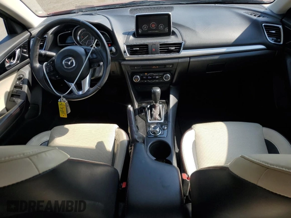 2015 Mazda 3 S Grand Touring с VIN JM1BM1M34F1234653, выставлен на аукционе Copart как лот 56980235 с пробегом 109 678 миль миль и Списание • Salvage title. История ставок и продаж доступна на DreamBid. Изображение 8.