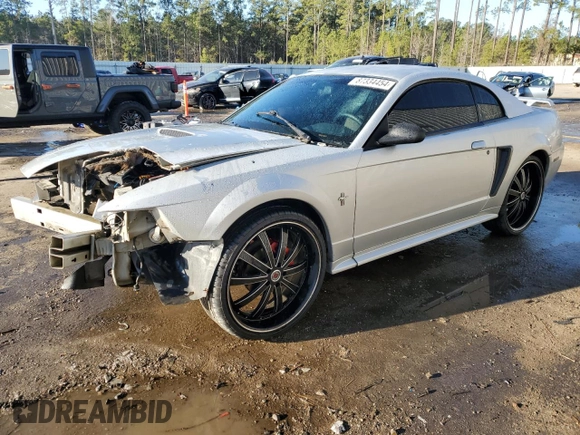 2002 Ford Mustang Standard with VIN 1FAFP404X2F151496, listed as a Copart auction lot 87334454 with Not provided miles and Salvage title. Bid and sale history available at DreamBid. Image 1.