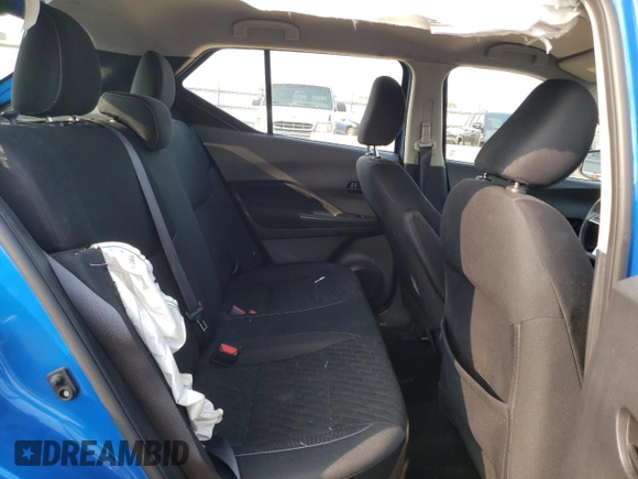 2022 Nissan Kicks S with VIN 3N1CP5BV9NL502811, listed as a Copart auction lot 70958704 with 42,814 mi miles and Salvage Title. Bid and sale history available at carsss.com. Image 11.