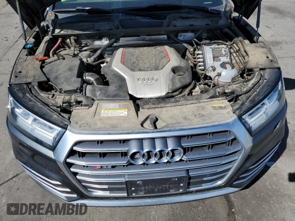 2018 Audi SQ5 Premium Plus with VIN WA1A4AFY4J2186279, listed as a Copart auction lot 58123064 with 62,572 mi miles and Salvage Title. Bid and sale history available at DreamBid. Image 12.