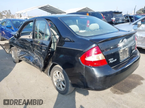 2003 Toyota Prius with VIN JT2BK18U530071370, listed as a IAAI auction lot 41475089 with 131,967 mi miles. Bid and sale history available at carsss.com. Image 3.