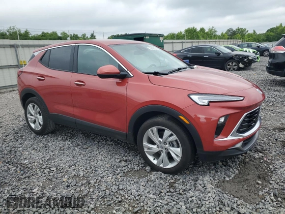 2024 Buick Encore GX Preferred with VIN KL4AMBSL4RB182387, listed as a Copart auction lot 56246655 with 9,282 mi miles and Salvage title. Bid and sale history available at DreamBid. Image 4.
