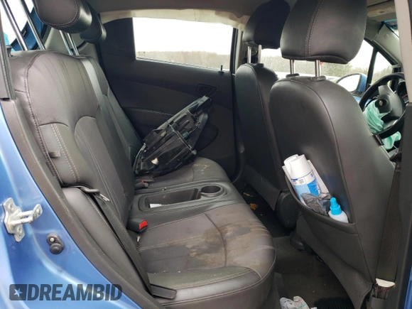 2015 Chevrolet Spark LS with VIN KL8CB6S99FC709189, listed as a Copart auction lot 53327905 with 80,481 mi miles and Salvage Title. Bid and sale history available at DreamBid. Image 10.