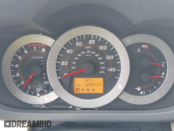 2012 Toyota RAV4 Limited with VIN 2T3DK4DV7CW077649, listed as a IAAI auction lot 41674547 with 128,959 mi miles. Bid and sale history available at carsss.com. Image 7.