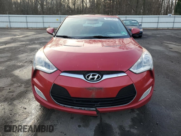 2012 Hyundai Veloster w/Gray Int with VIN KMHTC6AD6CU077585, listed as a Copart auction lot 84170474 with 101,723 mi miles and Salvage title. Bid and sale history available at DreamBid. Image 5.