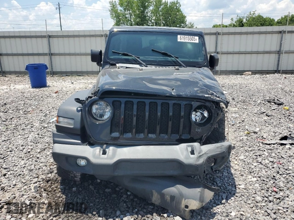 2018 Jeep Wrangler Unlimited Sport with VIN 1C4HJXDG9JW302367, listed as a Copart auction lot 61915505 with 103,952 mi miles and Non repairable. Bid and sale history available at DreamBid. Image 5.