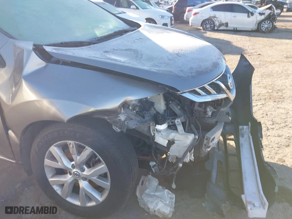 2011 Nissan Murano SV with VIN JN8AZ1MW7BW154028, listed as a IAAI auction lot 41251595 with 205,097 mi miles. Bid and sale history available at carsss.com. Image 6.