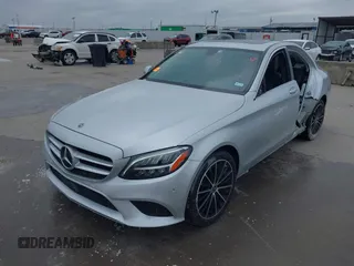 2021 Mercedes-Benz C 300 with VIN W1KWF8DB8MR635817, listed as a IAAI auction lot 41611333 with 26,198 mi miles and . Bid and sale history available at DreamBid. Image 19.