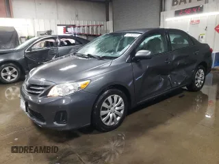 2013 Toyota Corolla L with VIN 2T1BU4EE3DC025320, listed as a Copart auction lot 45793945 with 128,591 mi miles and Salvage Title. Bid and sale history available at carsss.com. Image 1.