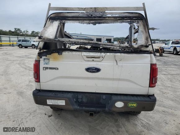 2015 Ford F-150 XLT with VIN 1FTFX1EG6FKD53664, listed as a Copart auction lot 89298705 with 0 mi miles and Non Repairable. Bid and sale history available at carsss.com. Image 6.