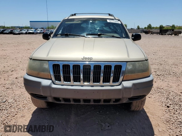 2001 Jeep Grand Cherokee Laredo with VIN 1J4GX48S81C548944, listed as a Copart auction lot 62779405 with 122,594 mi miles and Clean title. Bid and sale history available at DreamBid. Image 5.