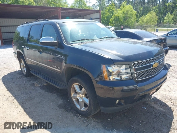 2011 Chevrolet Suburban LTZ with VIN 1GNSKKE31BR299912, listed as a IAAI auction lot 41990351 with 268,982 mi miles. Bid and sale history available at carsss.com. Image 1.