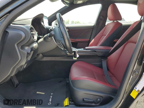 2024 Lexus IS 300 with VIN JTHCA1D20R5129432, listed as a Copart auction lot 51518945 with 8,182 mi miles and Salvage title. Bid and sale history available at DreamBid. Image 7.