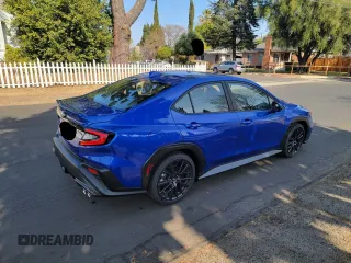 2023 Subaru WRX Premium with VIN JF1VBAH61P8802119, listed as a Copart auction lot 49538505 with 197 mi miles and Salvage title. Bid and sale history available at DreamBid. Image 4.