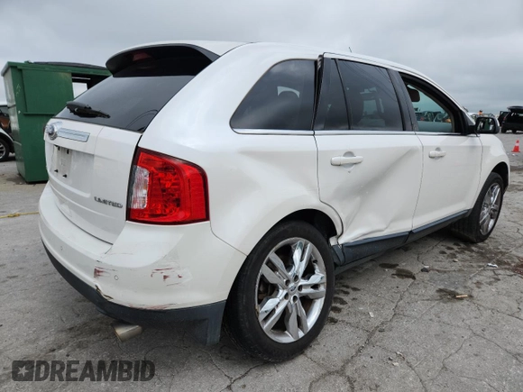 2013 Ford Edge Limited с VIN 2FMDK3KC1DBB97717, выставлен на аукционе Copart как лот 61457395 с пробегом 163 315 миль миль и Списание • Salvage title. История ставок и продаж доступна на DreamBid. Изображение 3.